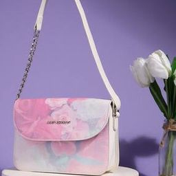 Floral Print Shoulder Bag-image-40