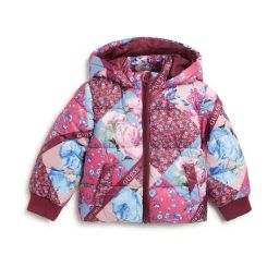 guess Zip Front Floral Jacket image 1