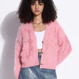 Women Shrug with Full Sleeves & Ribbed Hem-12