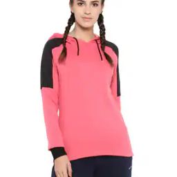 Colourblock Full Sleeves Hoodie-image-2
