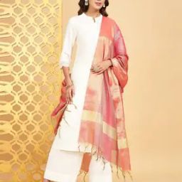 Women Colour-block Dupatta-15