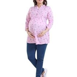 Printed V-Neck Tunic-image-16
