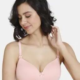 Padded Non-Wired 3/4th Coverage Maternity / Nursing Bra-picture-22