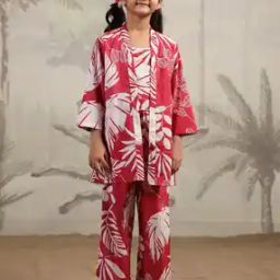 Girl Printed Top & Pants Set-18