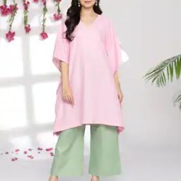 Women V-Neck Straight Kurti-picture-12