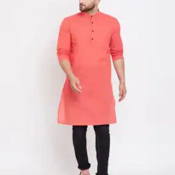 Long Kurta with Patch Pocket-9