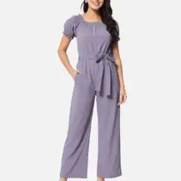 Raglan Sleeves Jumpsuit-image-95