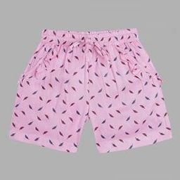 Leaf Print Slim Fit Shorts-16