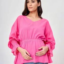 Maternity Full-Sleeve Top-image-2