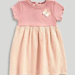 mothercare Girls Butterfly Embroidered A-Line Dress-picture-49