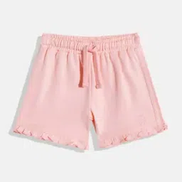 Girls Ruffle Detail Shorts-image-17