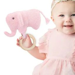 Elephant-Shaped Rattle Toy-21