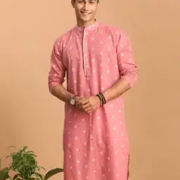 Men Self-design Long Kurta-image-60
