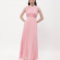 Women Patterned Round-Neck Gown-image-43
