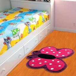 Butterfly Pattern Bathroom Mat  1.3' x 2'-23