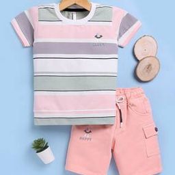 Boys Graphic Shorts and T-shirt Set  -image-25