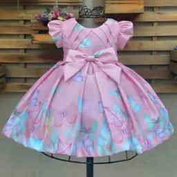 Girls Embellished A-line Dress-image-38