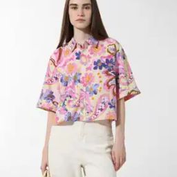 Women Floral Pattern Regular Fit Shirt-image-88
