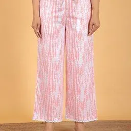 aramya Women Tie & Dye Palazzos-picture-16