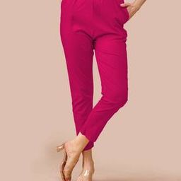 lyra Women Straight Fit Trousers-picture-0