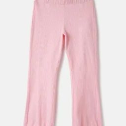 Girls Ribbed Leggings with Elasticated Wasitband-image-27
