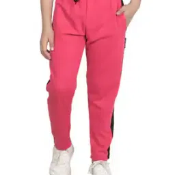 Boys Straight Track Pants with Drawstring-image-13