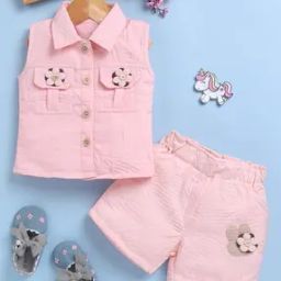 Girls Graphic Shorts with Top-image-42