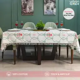 Floral Print 4-Seater Table Cover-picture-16