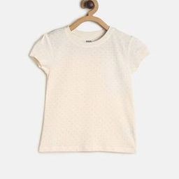 Polka-Dot Print Round-Neck Top-picture-17