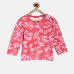 Floral Print Round-Neck Top-picture-50