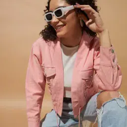 Women Zip-Front Bomber Jacket-picture-52