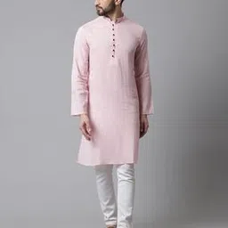 Cotton Kurta with Insert Pocket-image-21