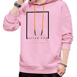 Men Regular Fit Hoodie-4