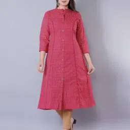 Chevron Print A-Line Kurta-picture-18