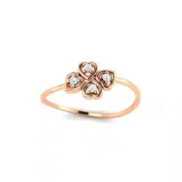Rose Gold Cubic Zirconia Ketaki Ring Avr105Pb-image-82