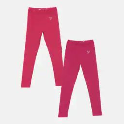 Solid  Ankle Length Leggings-image-73