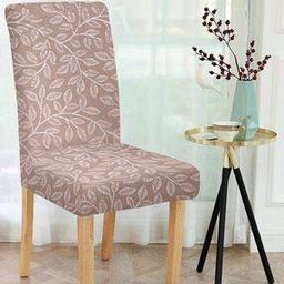 Pack of 4 Leaf Print Chair Cover-picture-51