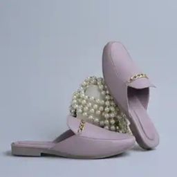 Women Mules with Metal Accent-image-49