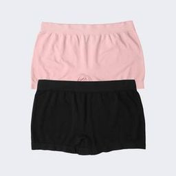 Women Pack of 2 Seamless Boyshorts Panties-image-87