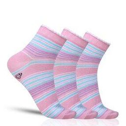 Pack of 3 Striped Ankle-Length Socks-46