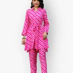 Striped 2-Piece Co-Ord Set-image-48