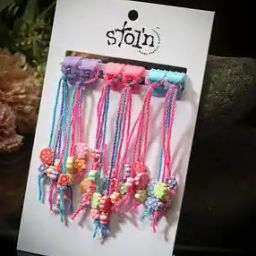 Girl Pack of 6 Floral Pattern Hair Clips-image-6