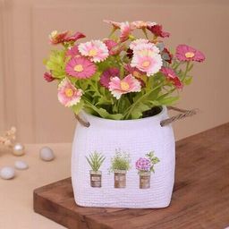 tayhaa Daisy Artificial Plant with Pot image 1