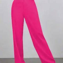 Women High Rise Relaxed Fit Pants-image-53