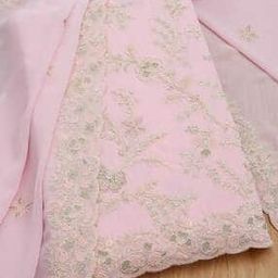 Women Floral Unstitched Dress Material-image-23