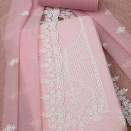 Women Embroidered 3-Piece Unstitched Dress Material-image-53