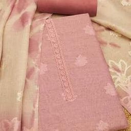  Women Floral Unstitched Dress Material-image-83