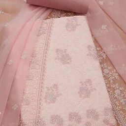 Women Embroidery Unstitched Dress Material-image-62