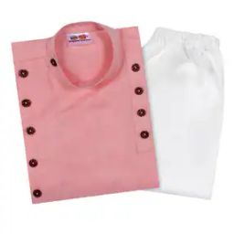 Solid Kurta Pyjama Set-image-3
