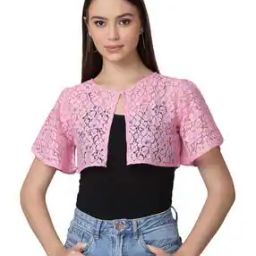 Women Self-design Short Shrug-35